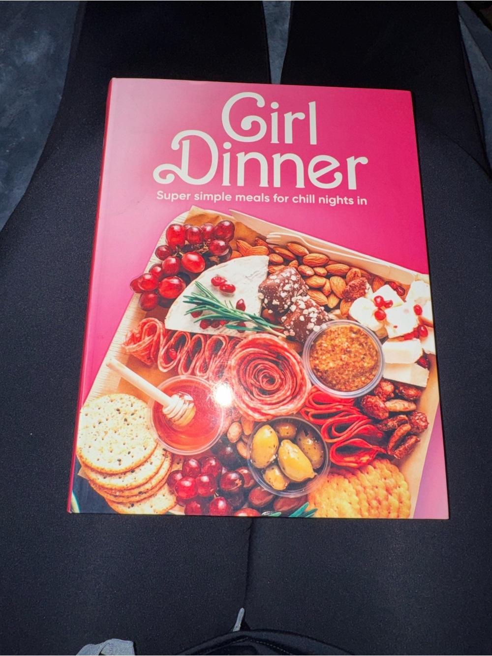 Girl Dinner Cookbook - Pink Cover